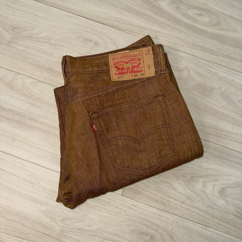 Levi's Classic Straight Brown Jeans